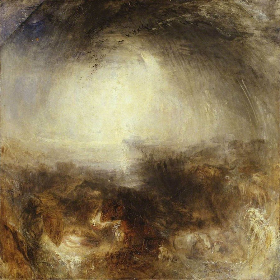 J. M. W. Turner: Shade and Darkness, the Evening of the Deluge, 1843