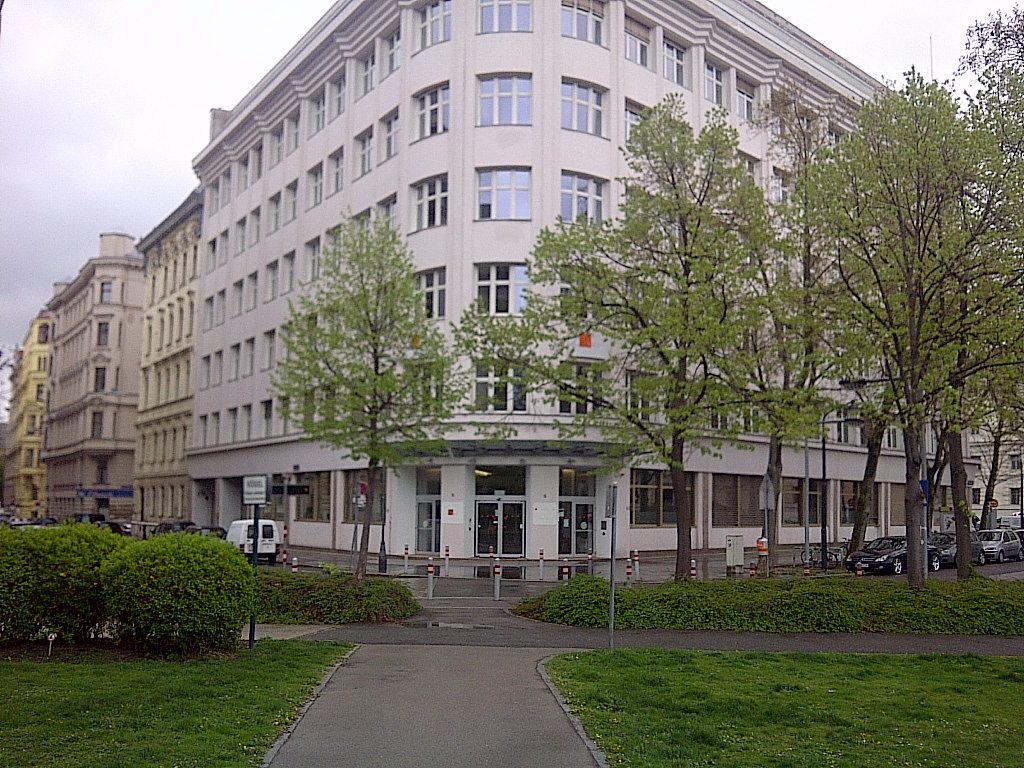 Budova na Otto-Wagner-Platz vo Viedni, dnes sídlo rakúskeho úradu pre dohľad nad finančným trhom