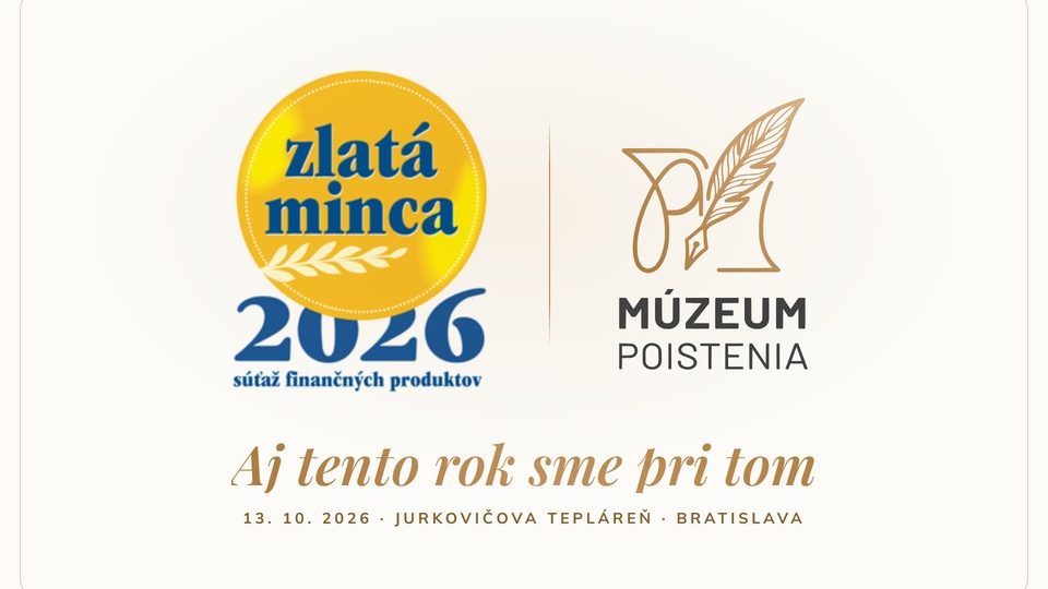 Logá Zlatej mince 2026 a Múzea poistenia