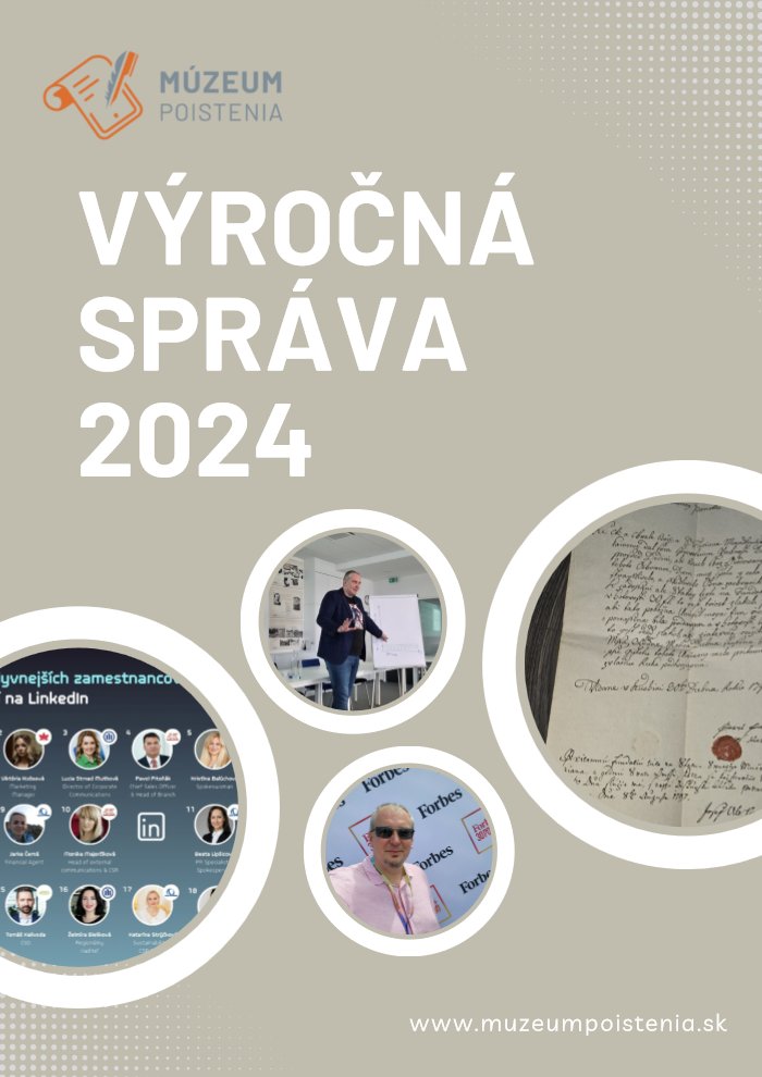Titulná strana výročnej správy 2024