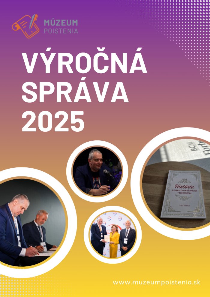 Titulná strana výročnej správy 2025