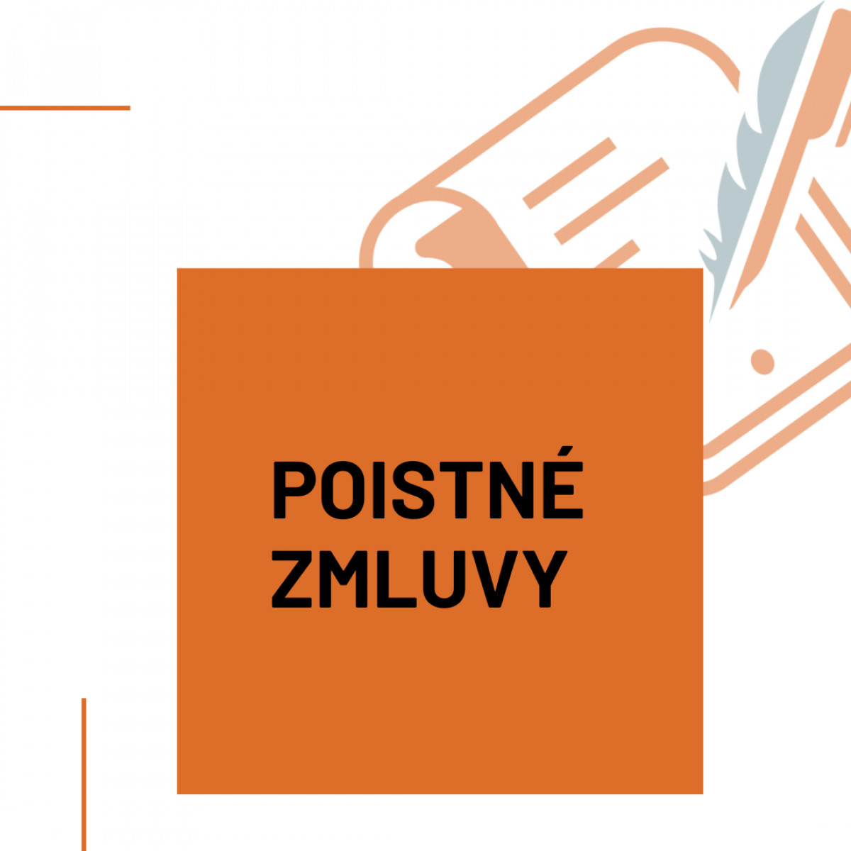 Poistné zmluvy